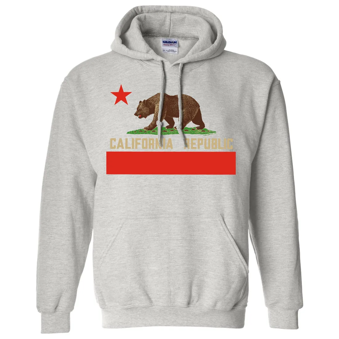 Don Pimentel California Republic Bear Flag Sweatshirt Hoodie