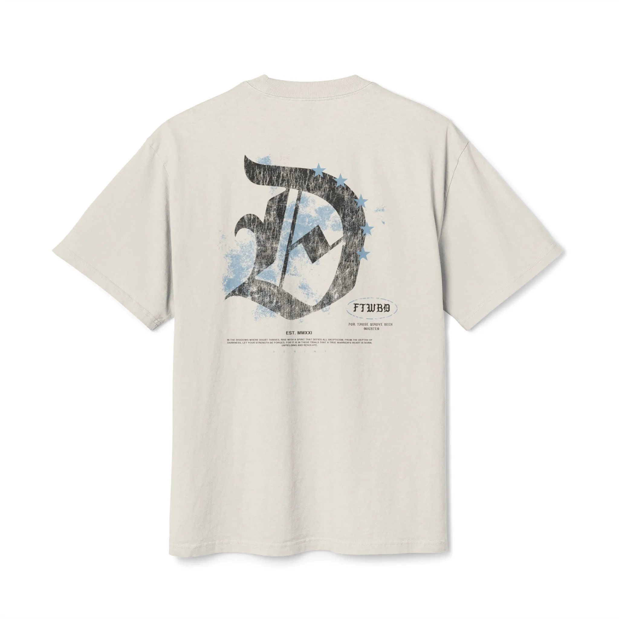 DOUBT3D HEAVY FADED TEE