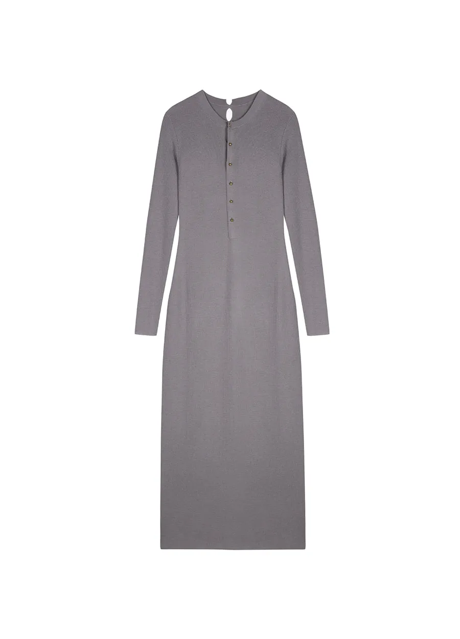 Dress / JNBY Wool Fitted Ankle-length Dress