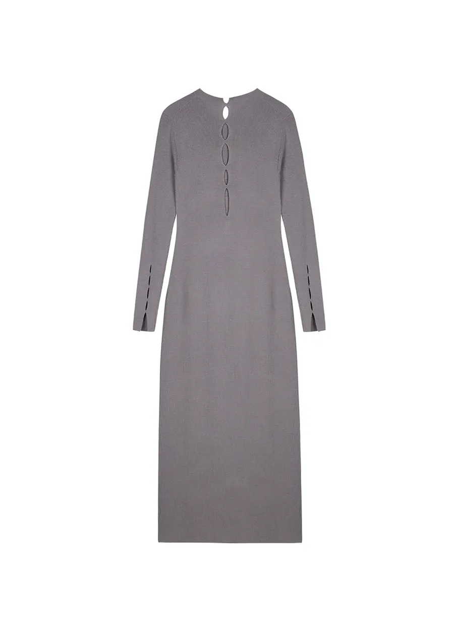 Dress / JNBY Wool Fitted Ankle-length Dress