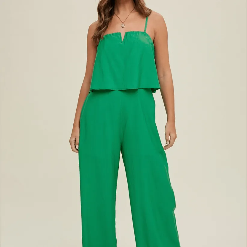 Easy Chic Double Layered Jumpsuit