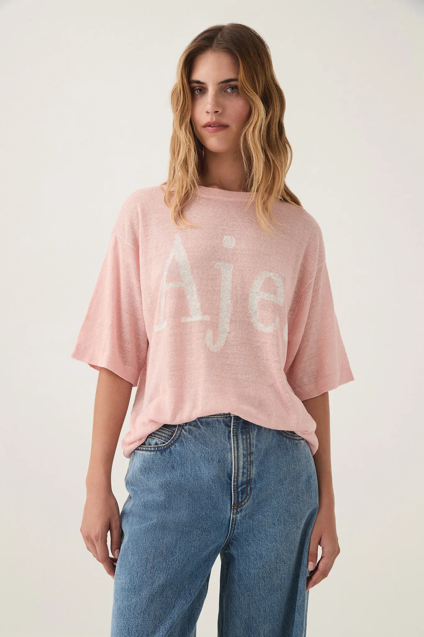 Elvira Oversized Knit Tee