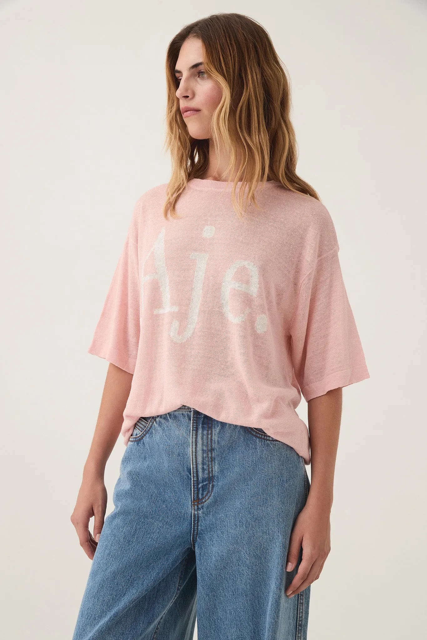 Elvira Oversized Knit Tee