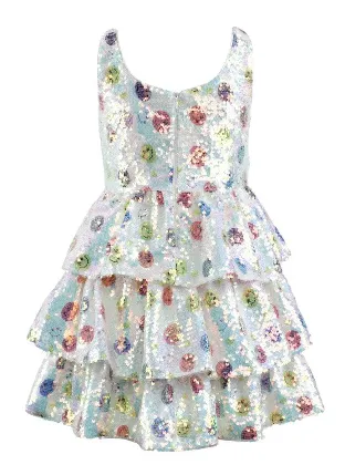 Emoji Sequin Dress