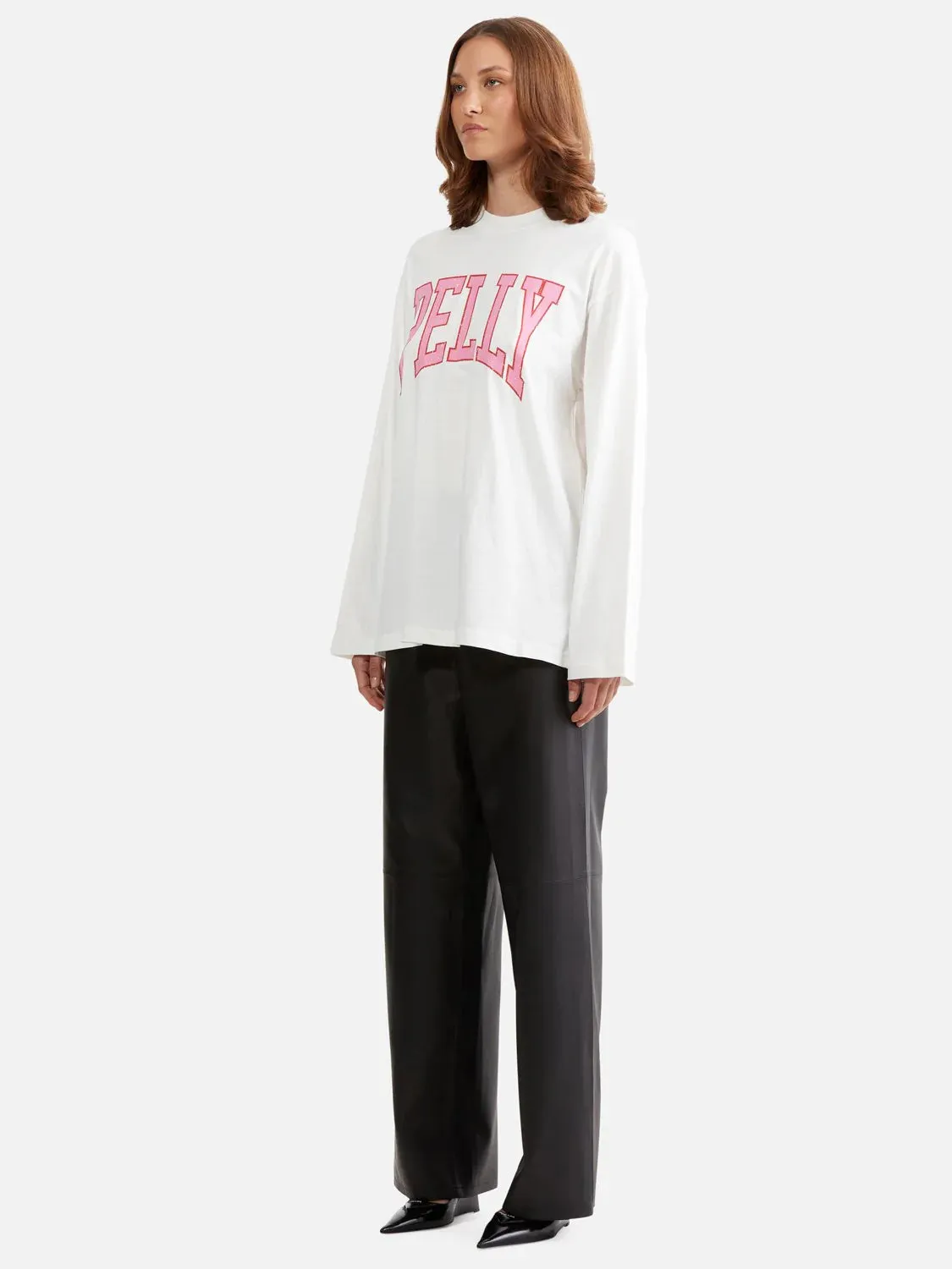 ENA Pelly II KARA Long Sleeve Tee - Vintage White