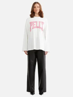ENA Pelly II KARA Long Sleeve Tee - Vintage White