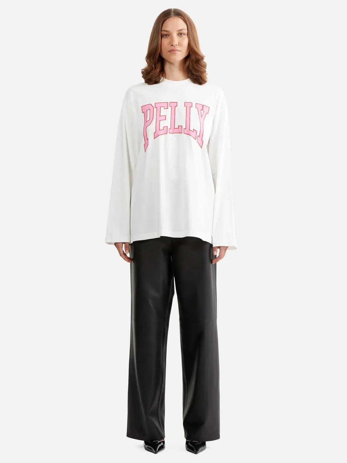 ENA Pelly II KARA Long Sleeve Tee - Vintage White
