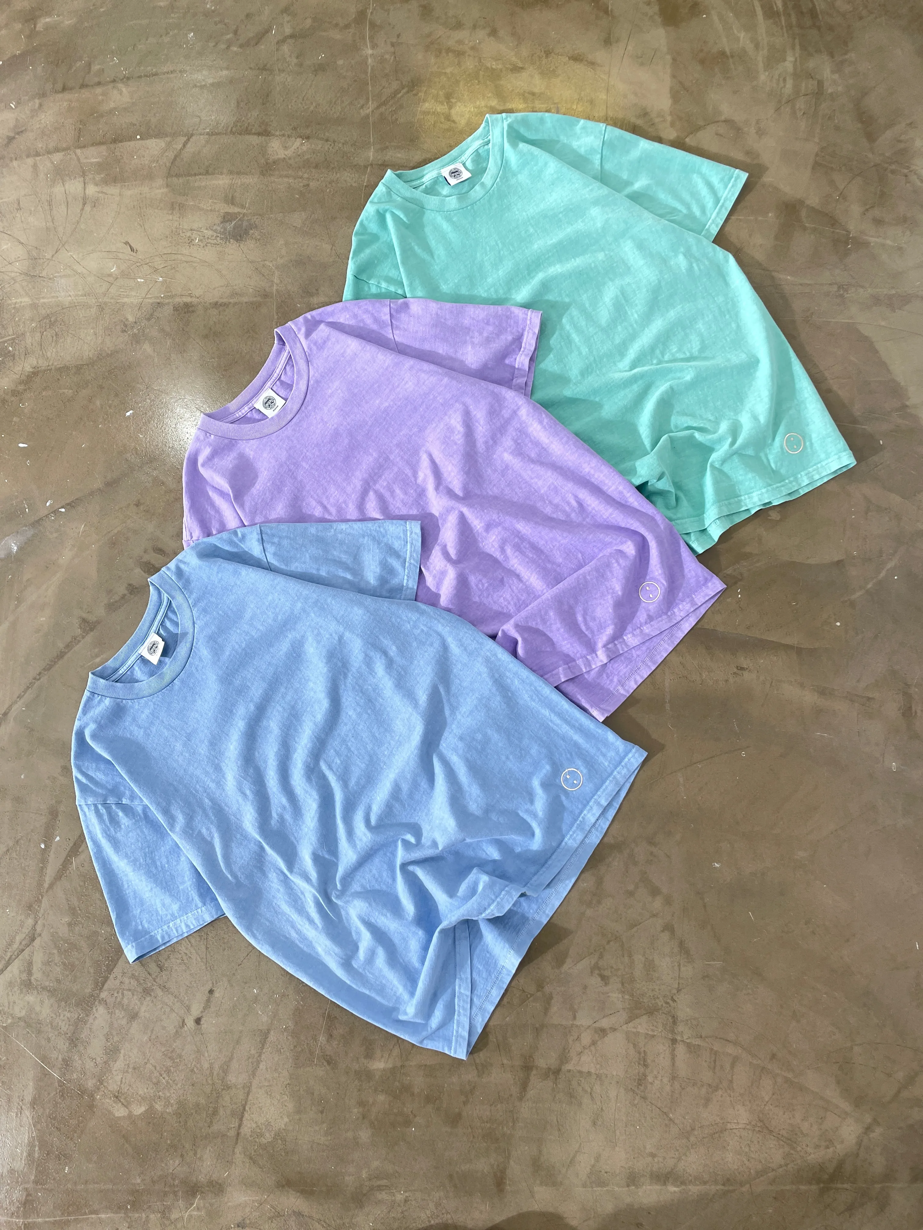 Essentials Vintage Washed Tee - Lilac