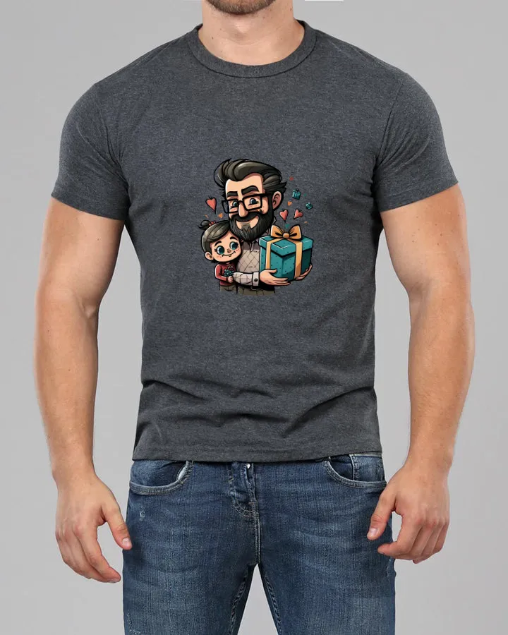 Father's Day Muscle Fitted Tee