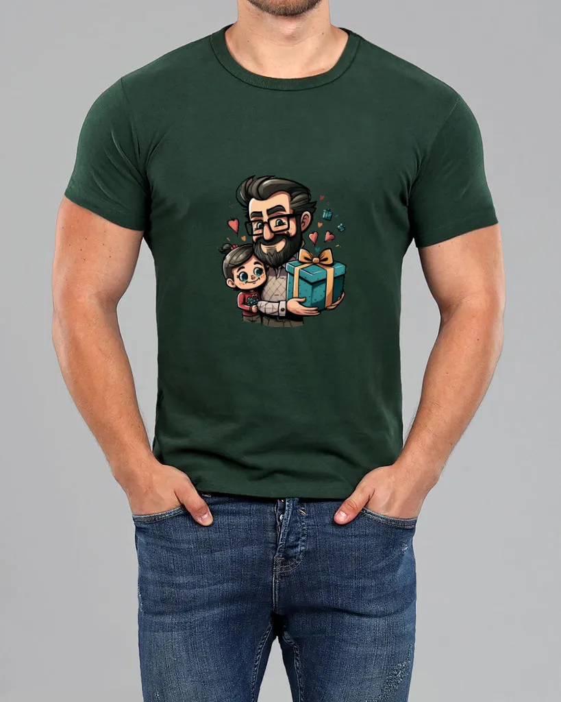 Father's Day Muscle Fitted Tee