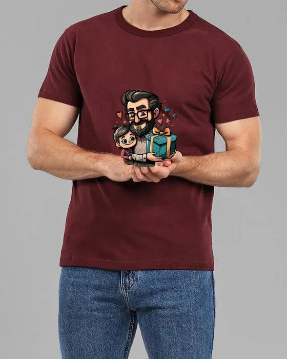 Father's Day Muscle Fitted Tee
