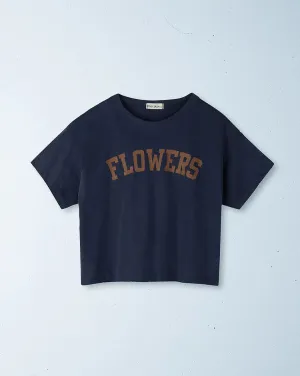 Flowers Tee - Midnight