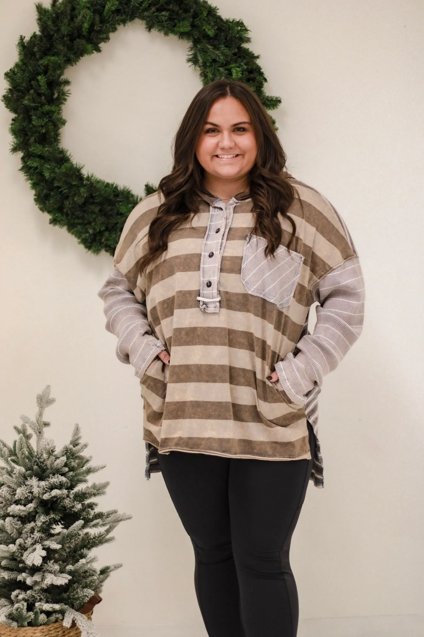 Found This One for You Striped Top by Oli & Hali