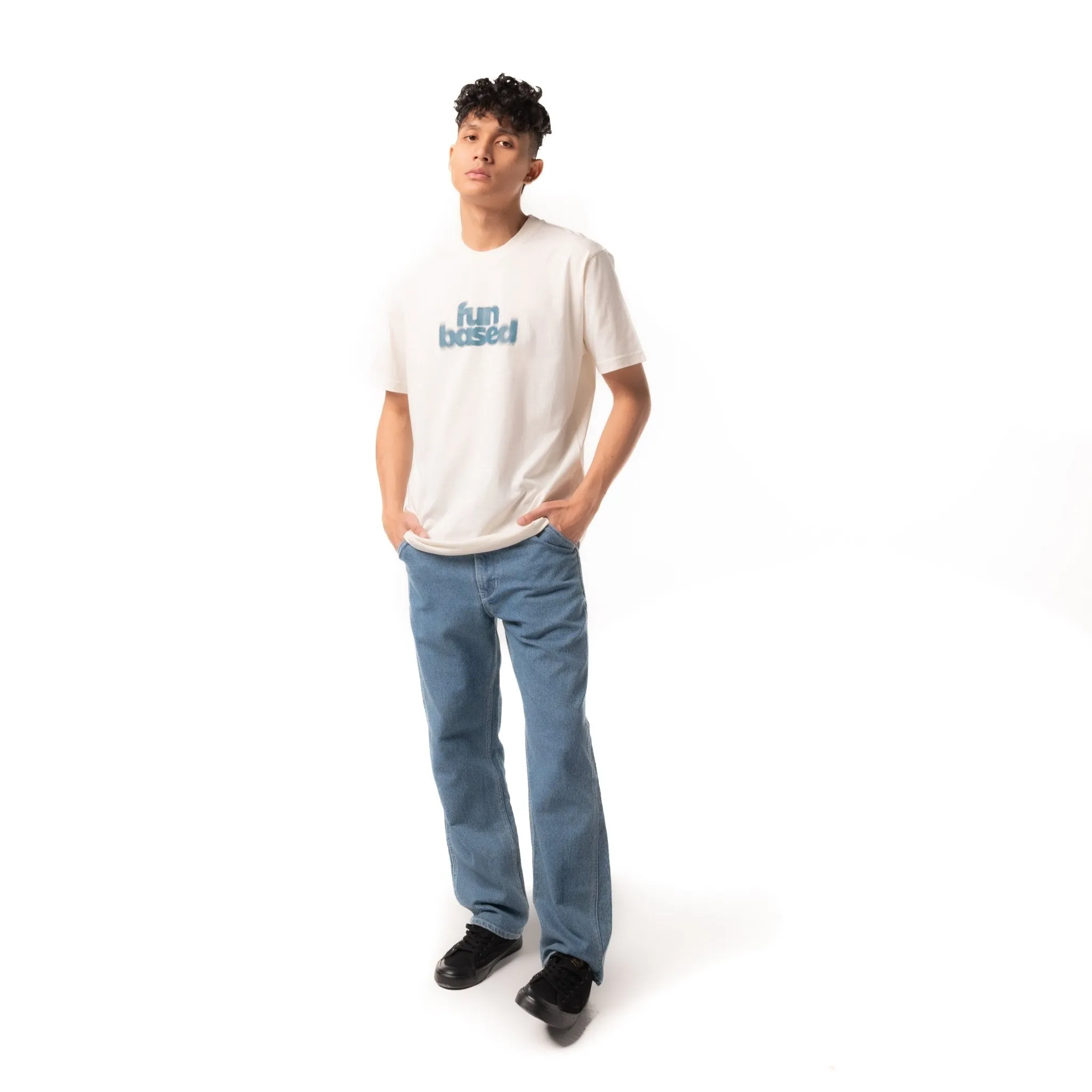 FUN BLURED OFF WHITE