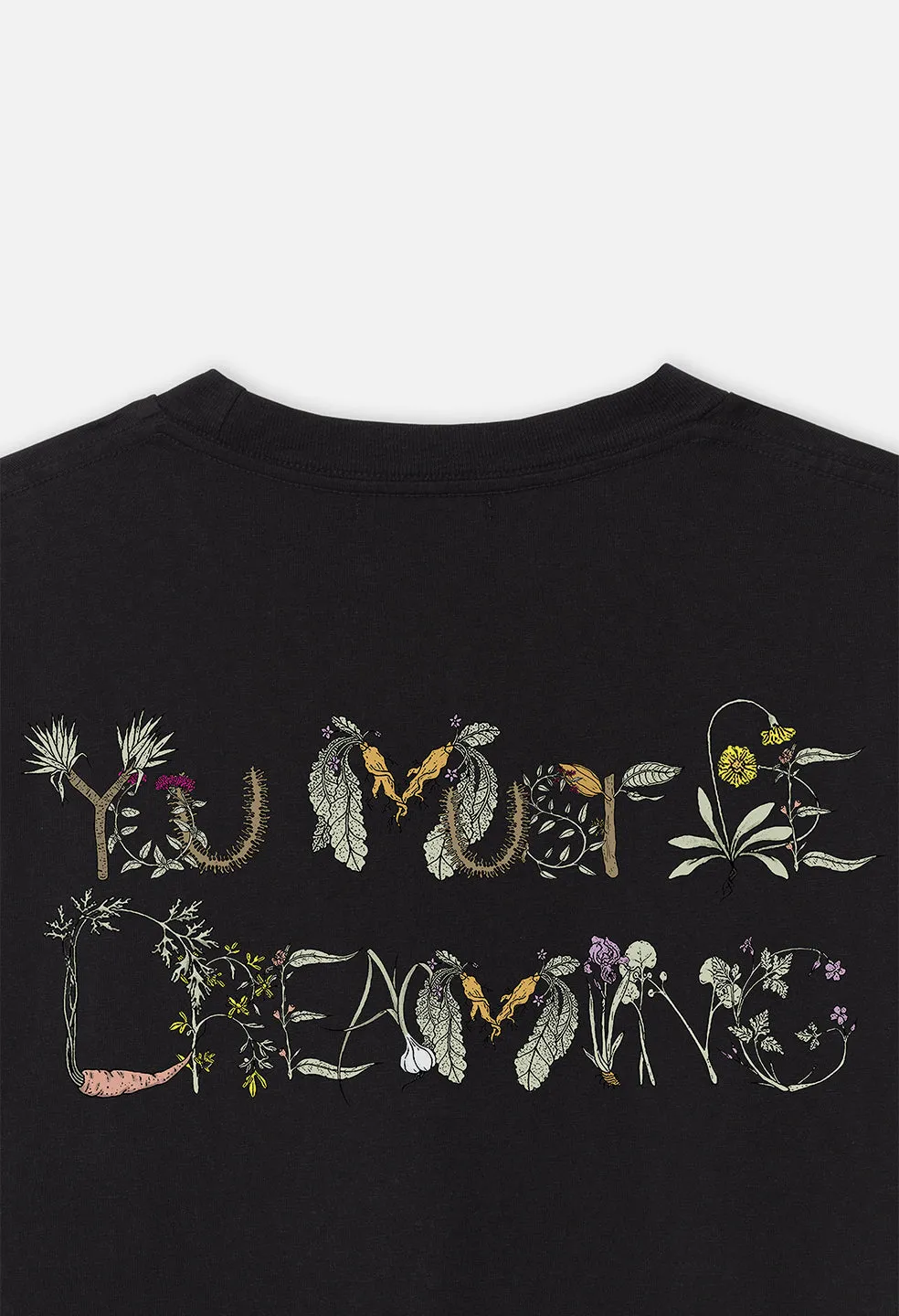 Garden Riviera Cropped Tee / Black