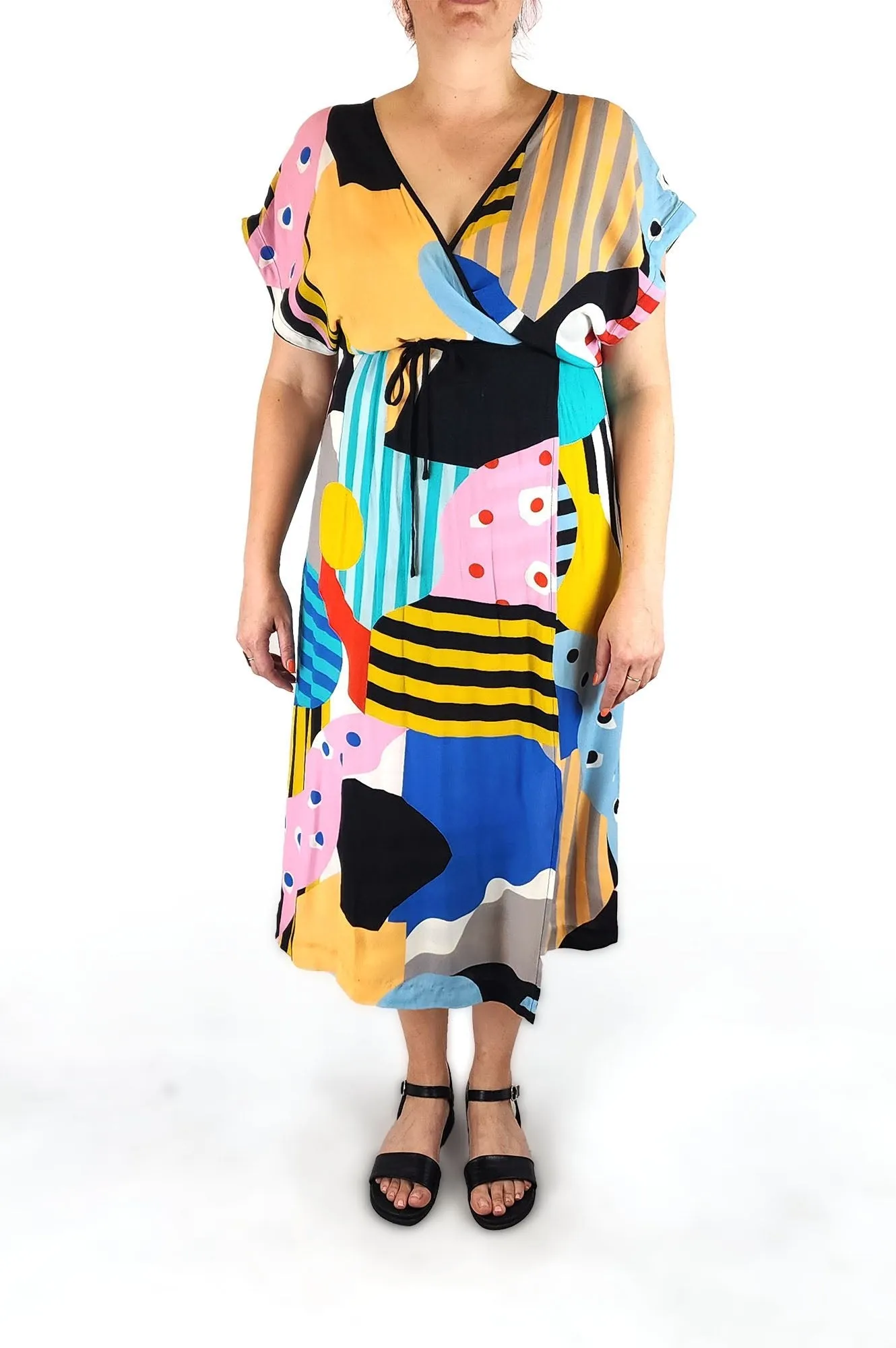 Gorman   Mireia Ruiz wrap dress size 14