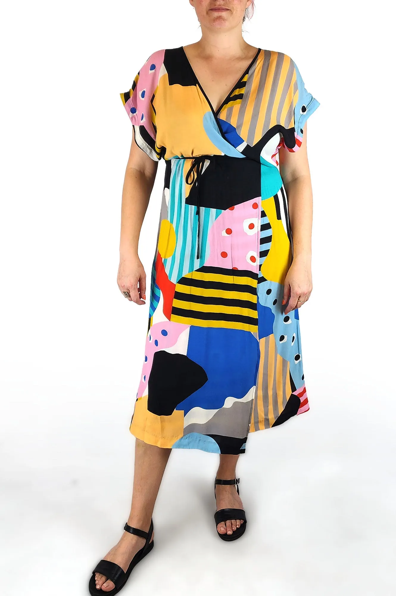 Gorman   Mireia Ruiz wrap dress size 14