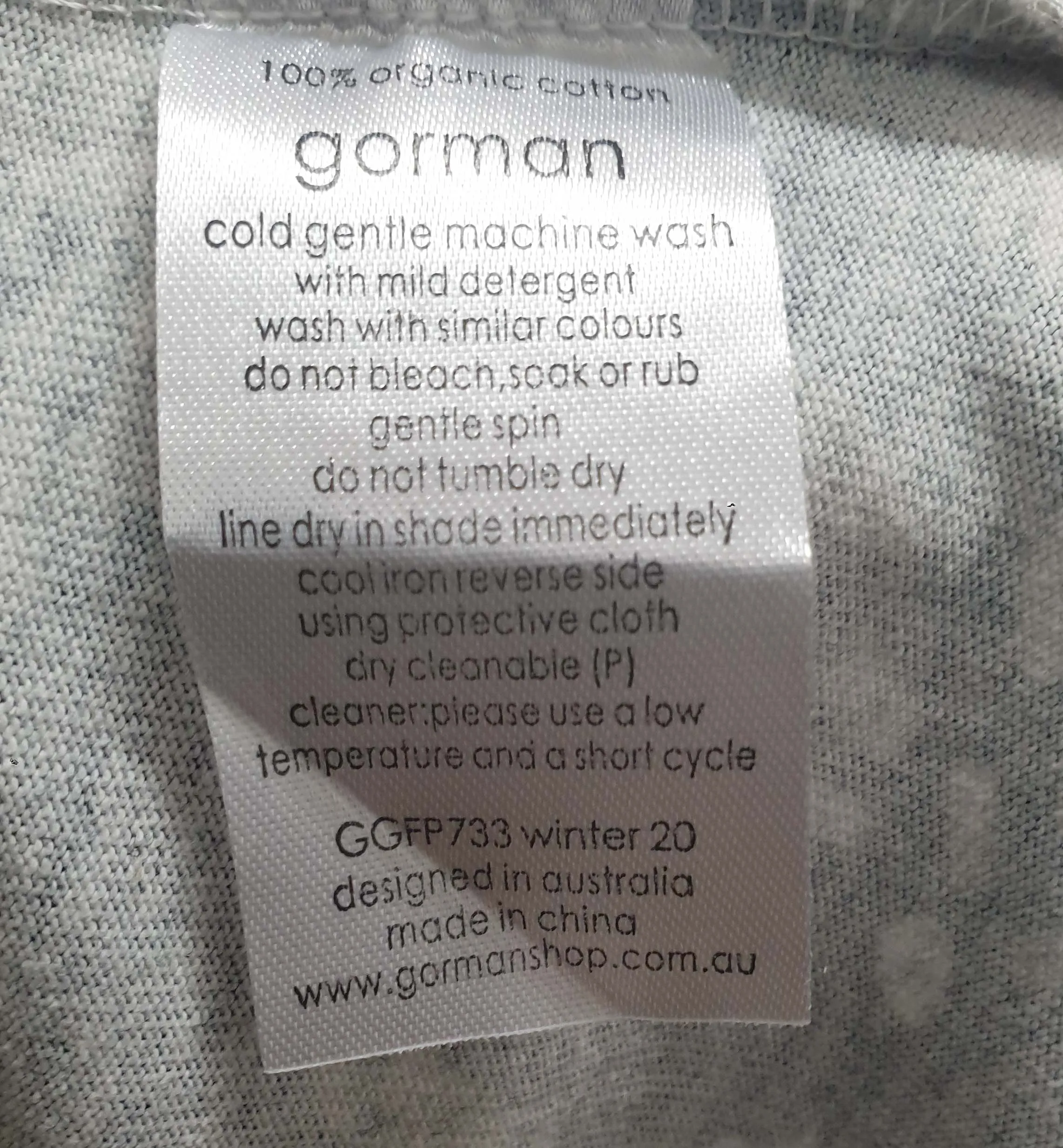 Gorman navy tee shirt dress with floral print size S
