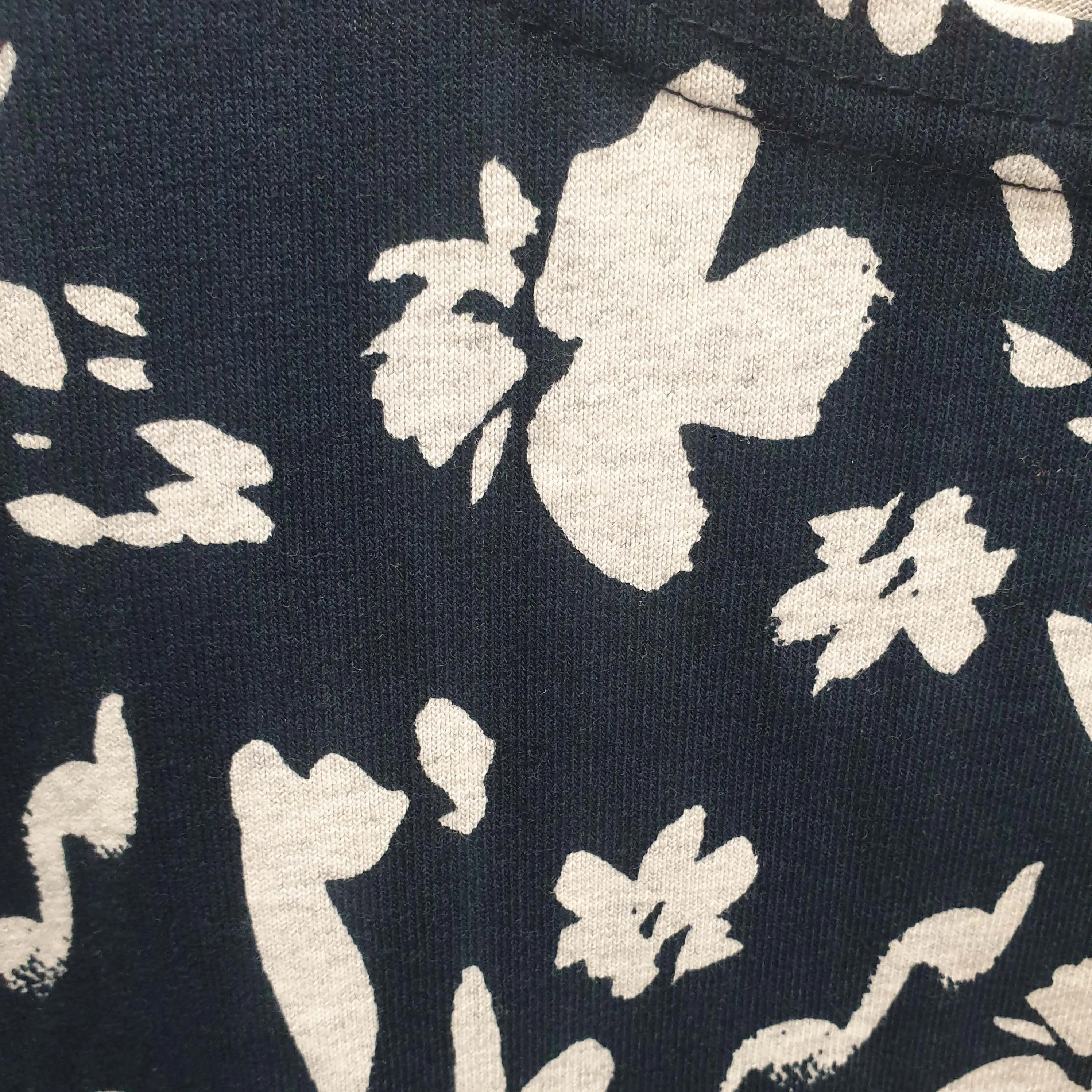 Gorman navy tee shirt dress with floral print size S