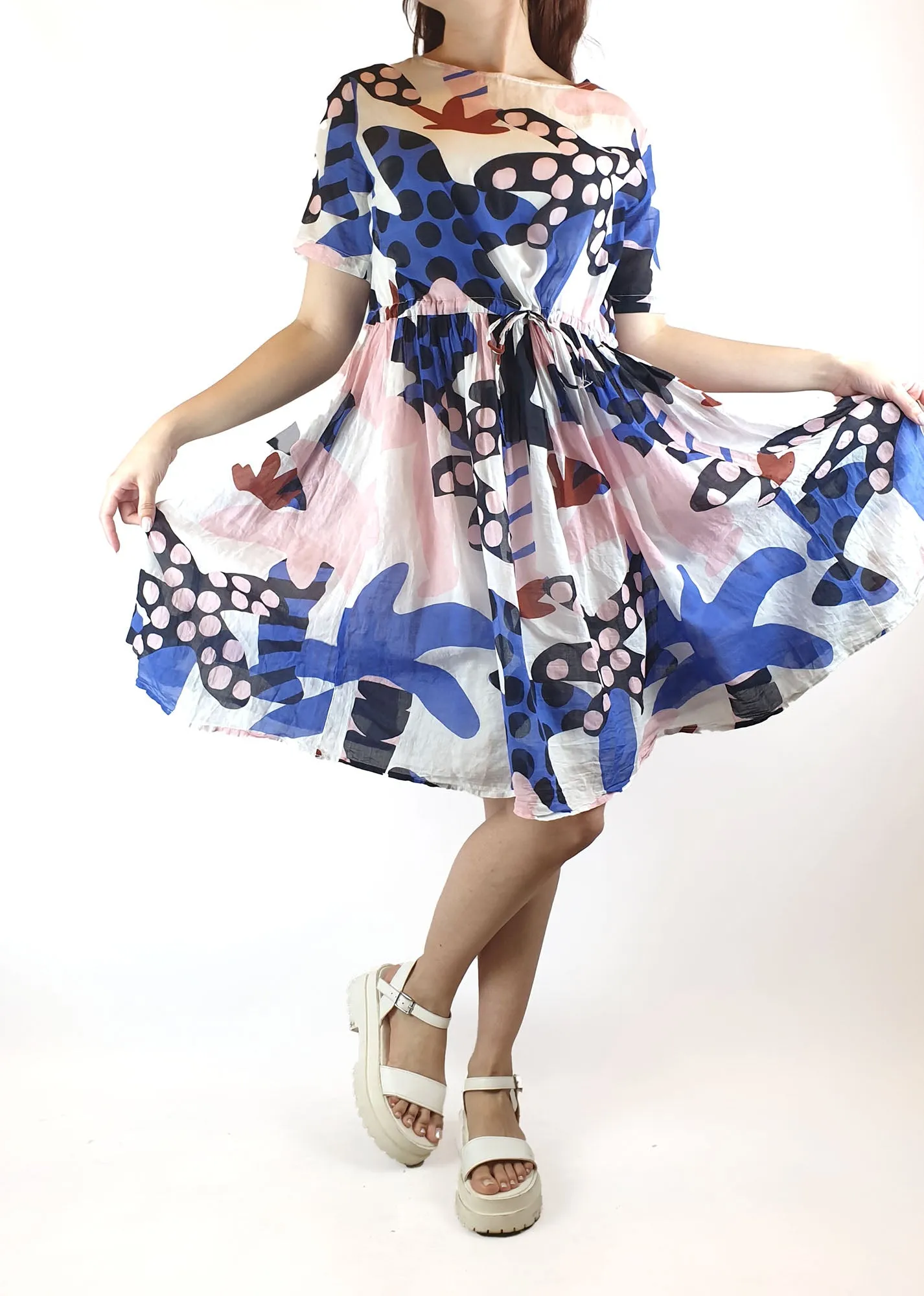 Gorman unique print dress size S / AU 10
