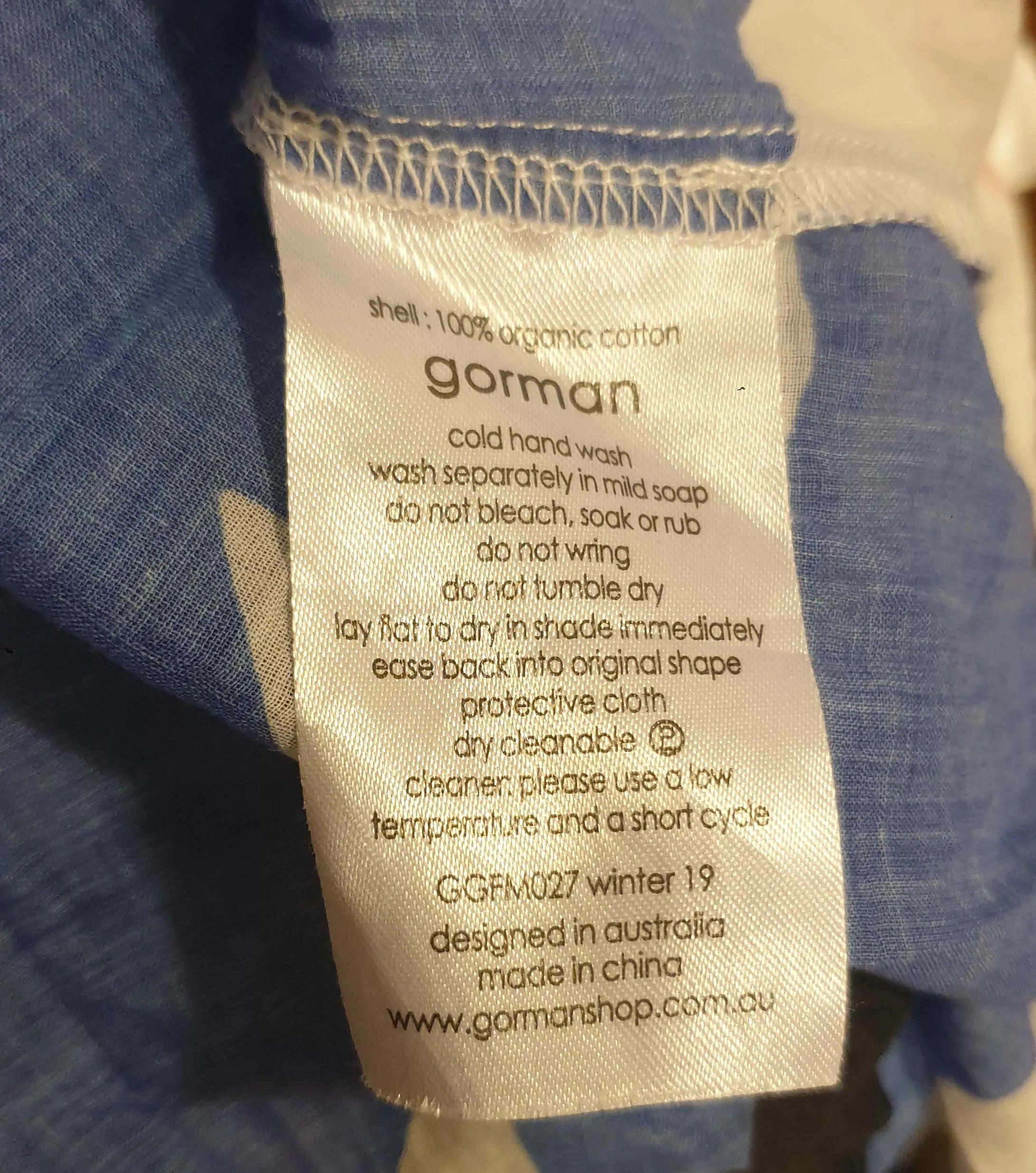 Gorman unique print dress size S / AU 10