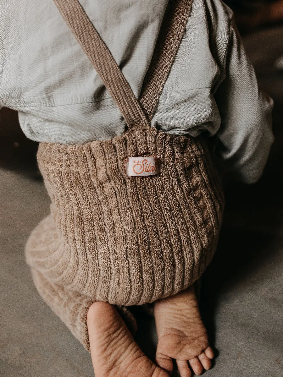 Granny Teddy Footless Tights - Peanut Blend