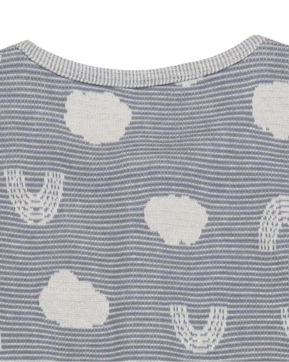 Grey Cloud Print Reversible Jumpsuit