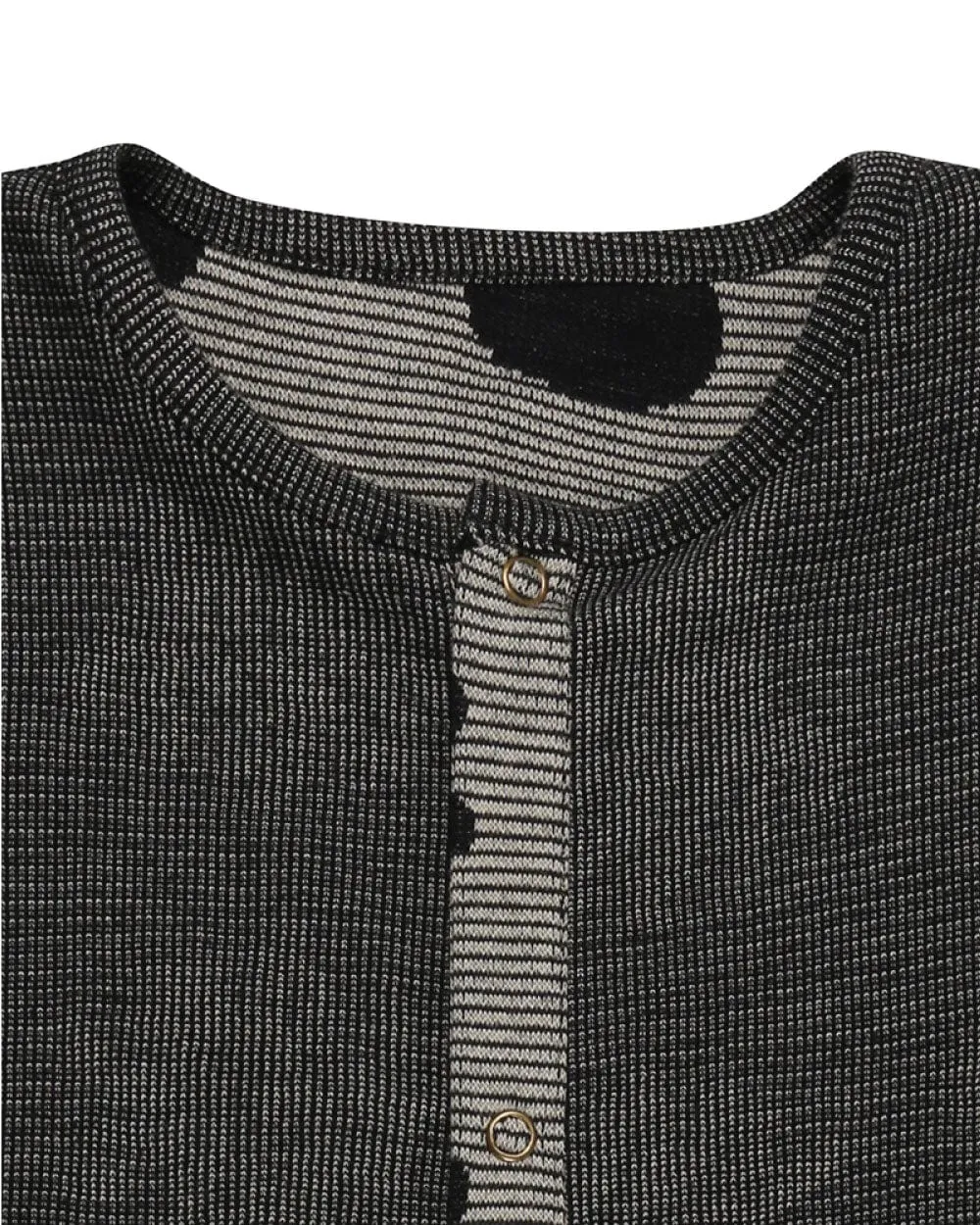 Grey Octopus Jacquard Reversible Jumpsuit