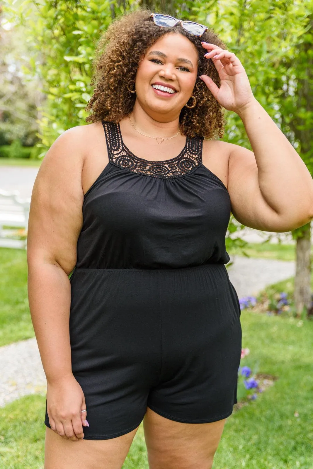 Hazel Blues® | Take my Hand Jumpsuit in Black
