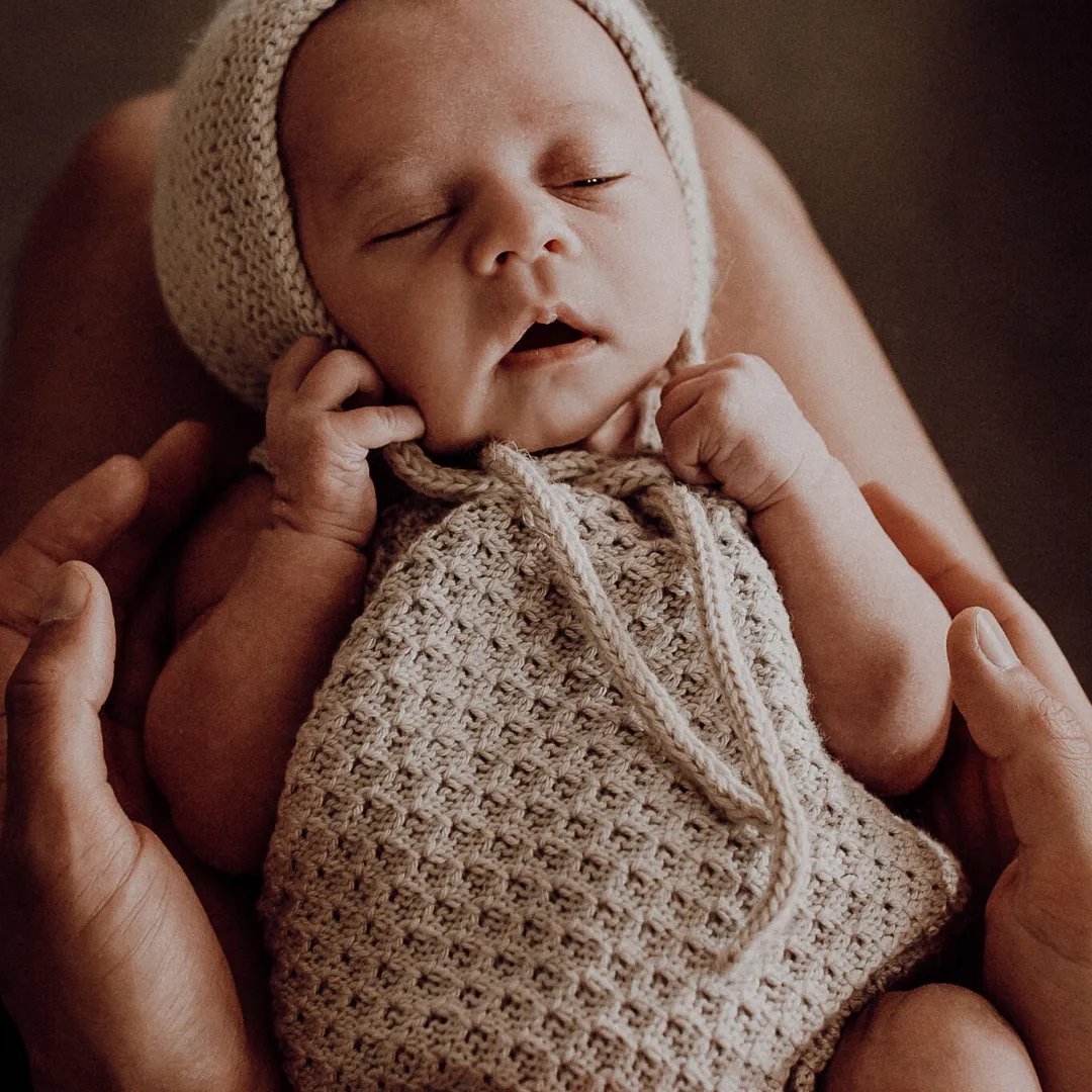 Hazel Sleeveless Baby Romper - Dune