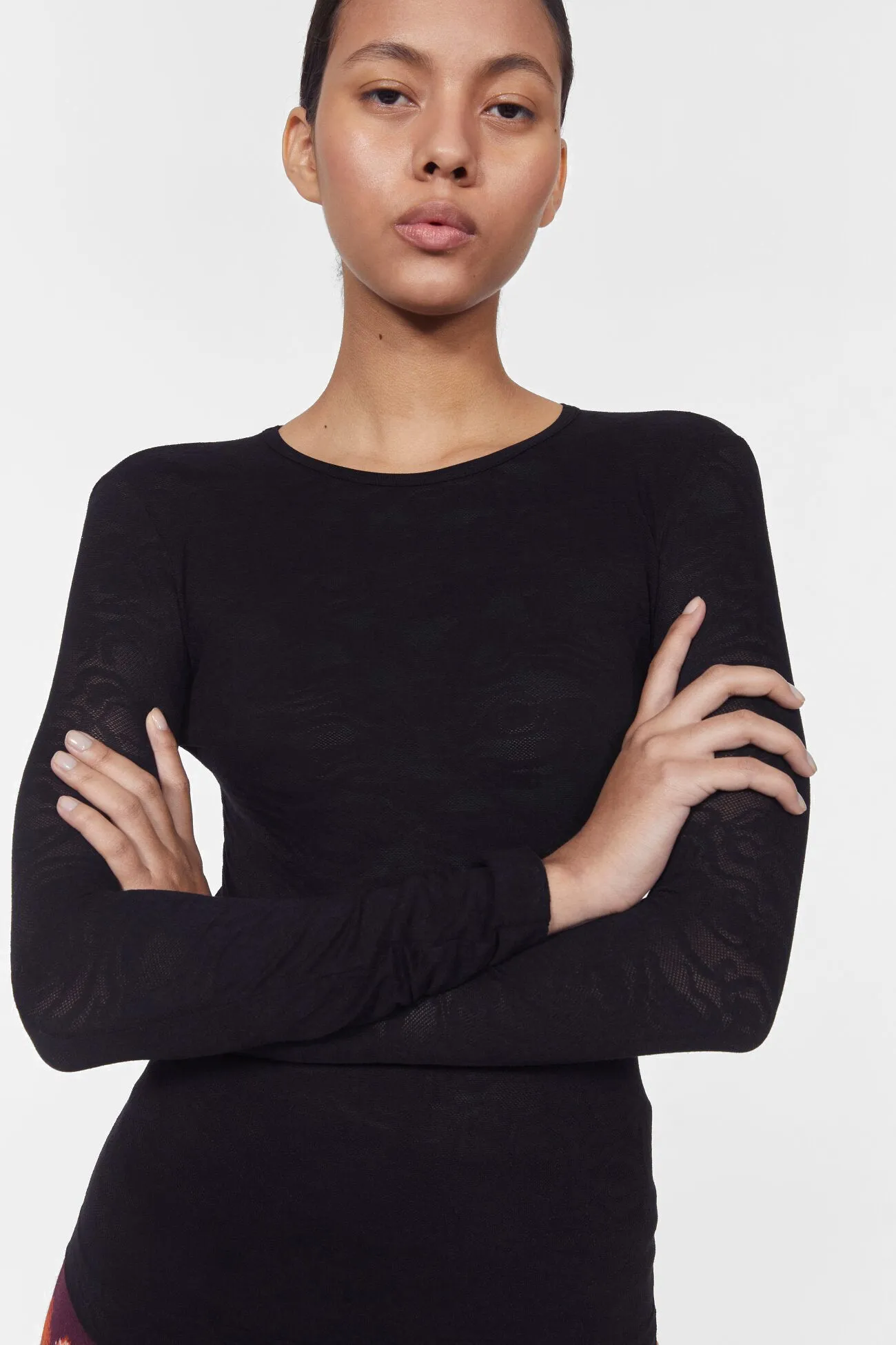 Henna Top in Black