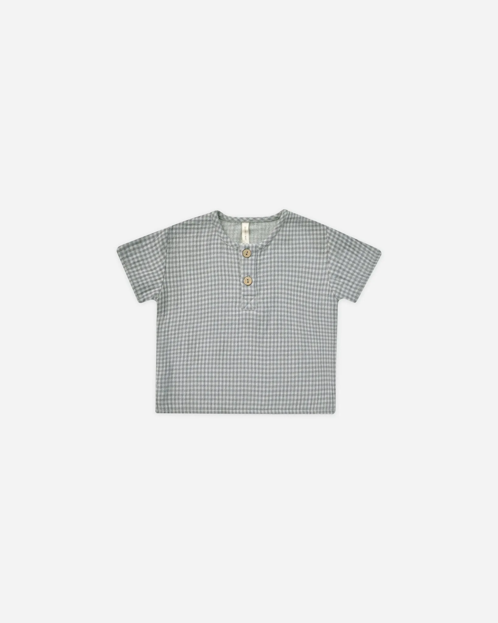 Henry Top || Blue Gingham*
