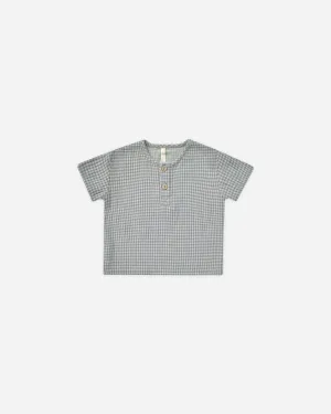 Henry Top || Blue Gingham*