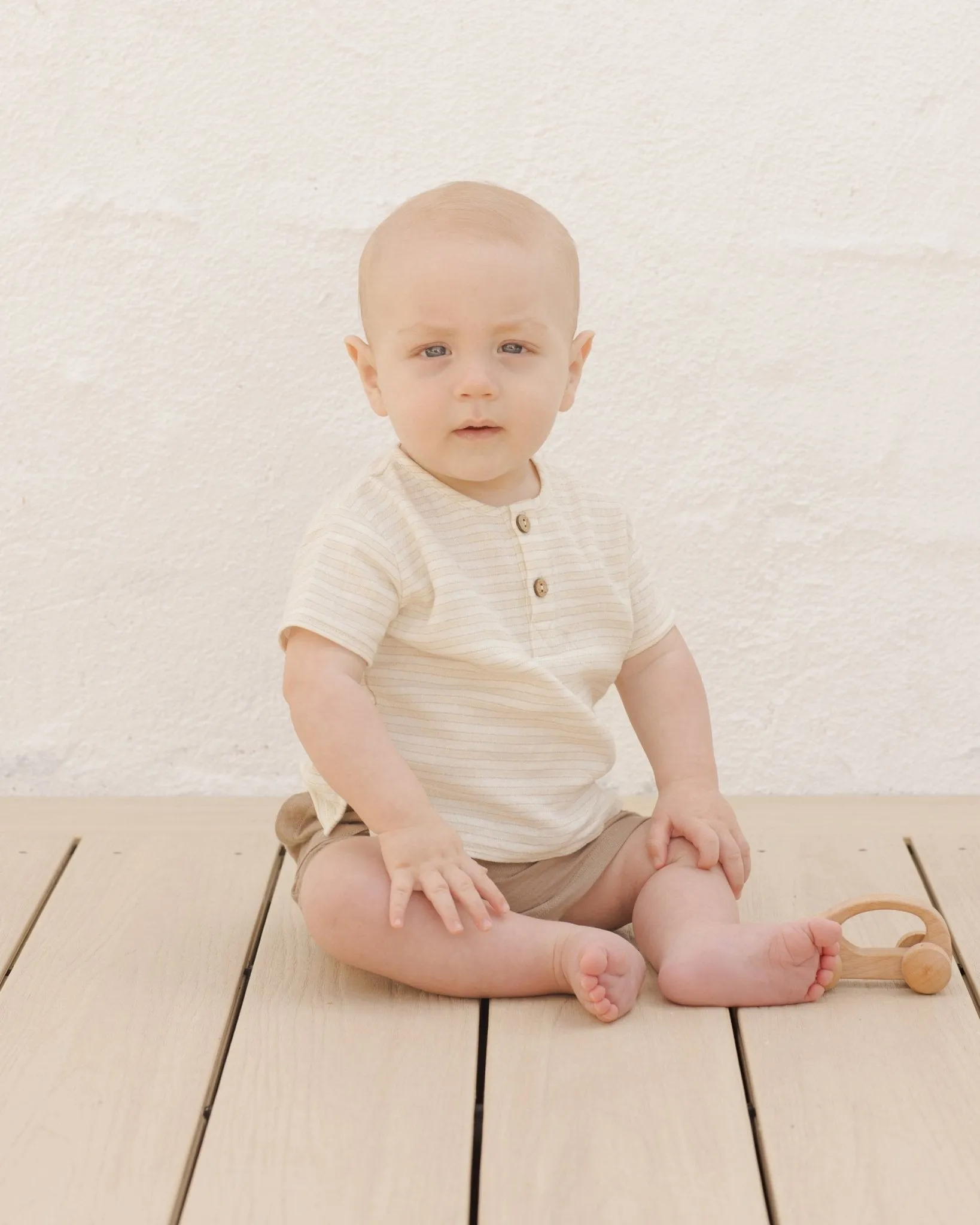 Henry Top || Lemon Stripe*
