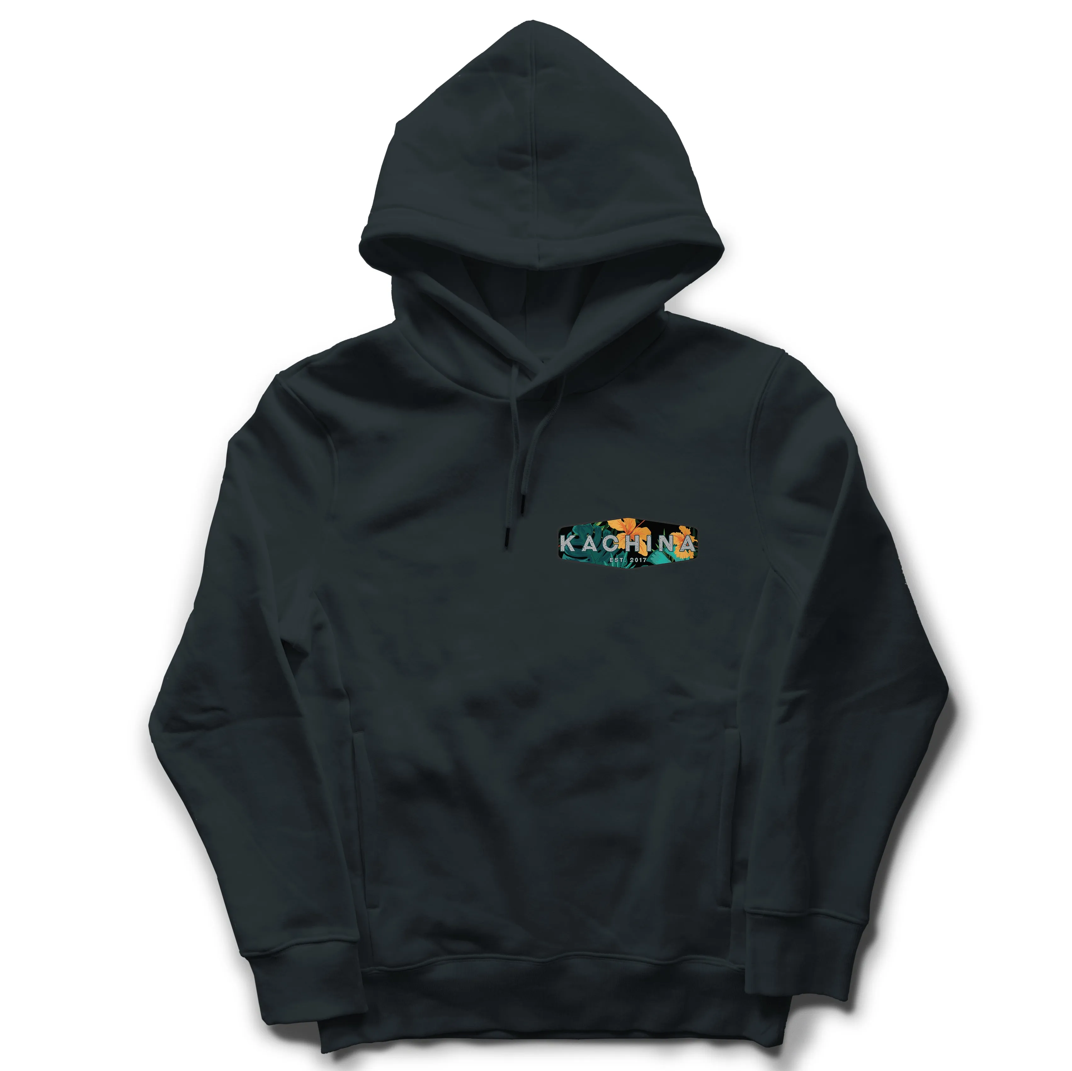 Hibiscus Hoodie - Black
