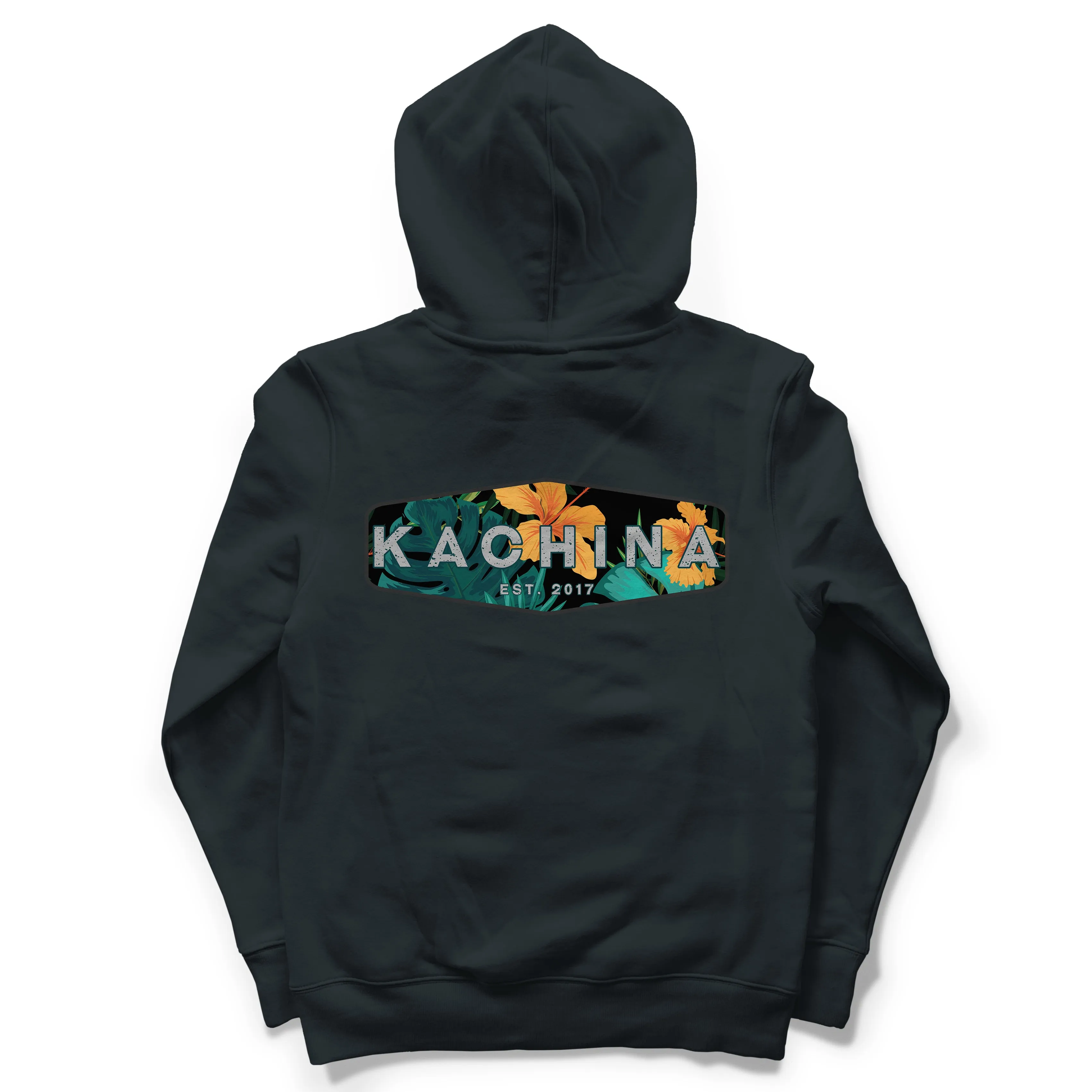 Hibiscus Hoodie - Black