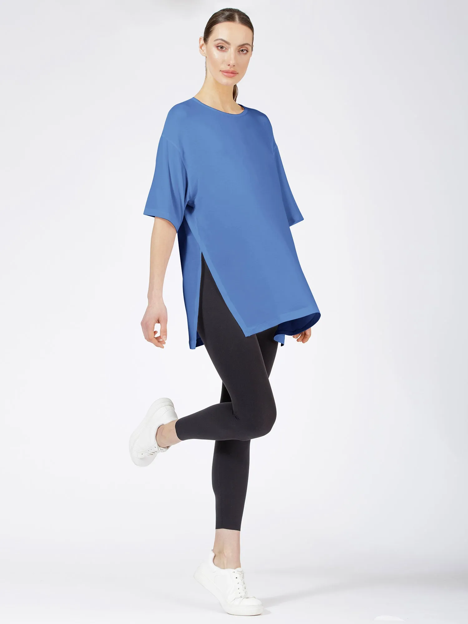 HIGH SPLIT OVERSIZE TEE