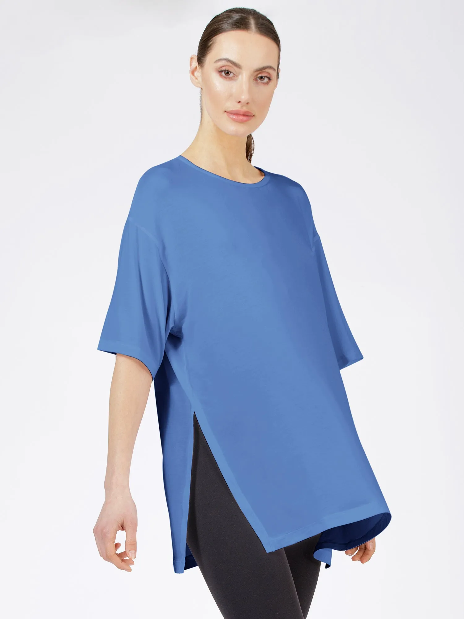HIGH SPLIT OVERSIZE TEE