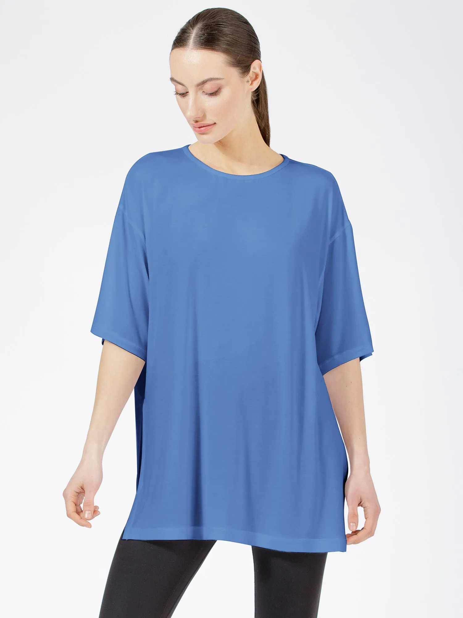 HIGH SPLIT OVERSIZE TEE