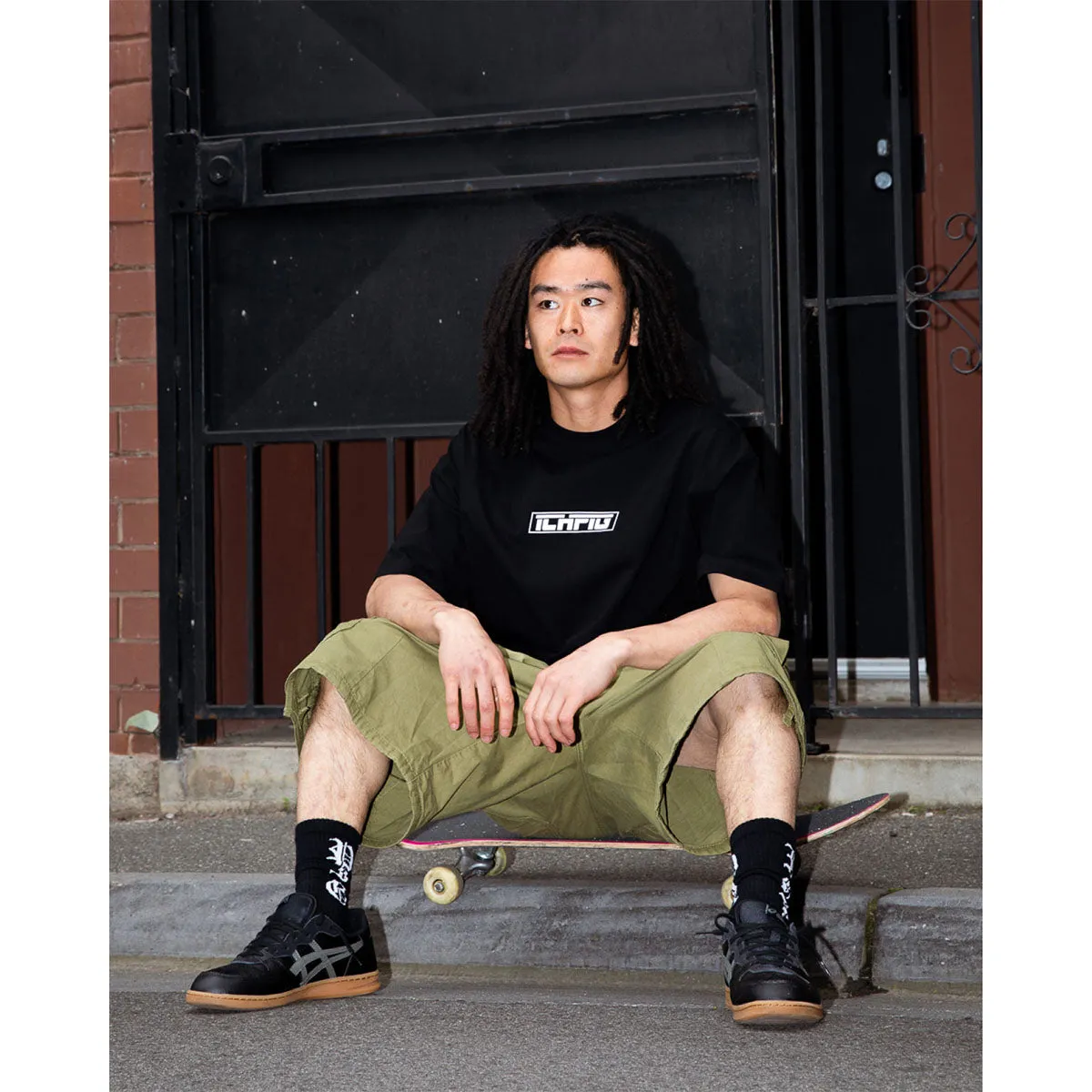 Ichpig - Strike Logo Tee Black