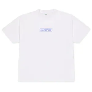 Ichpig Strike Logo Tee White / Sky