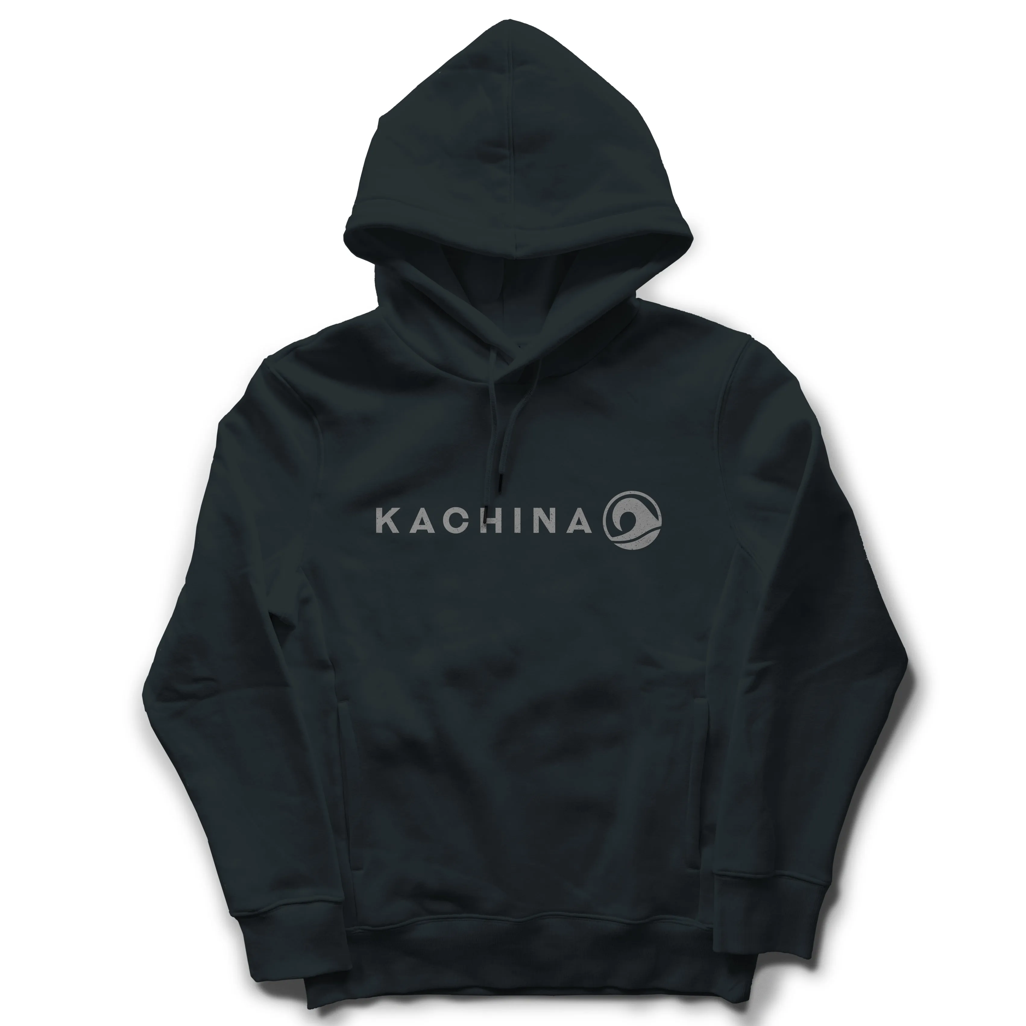 In Line Black Hoodie