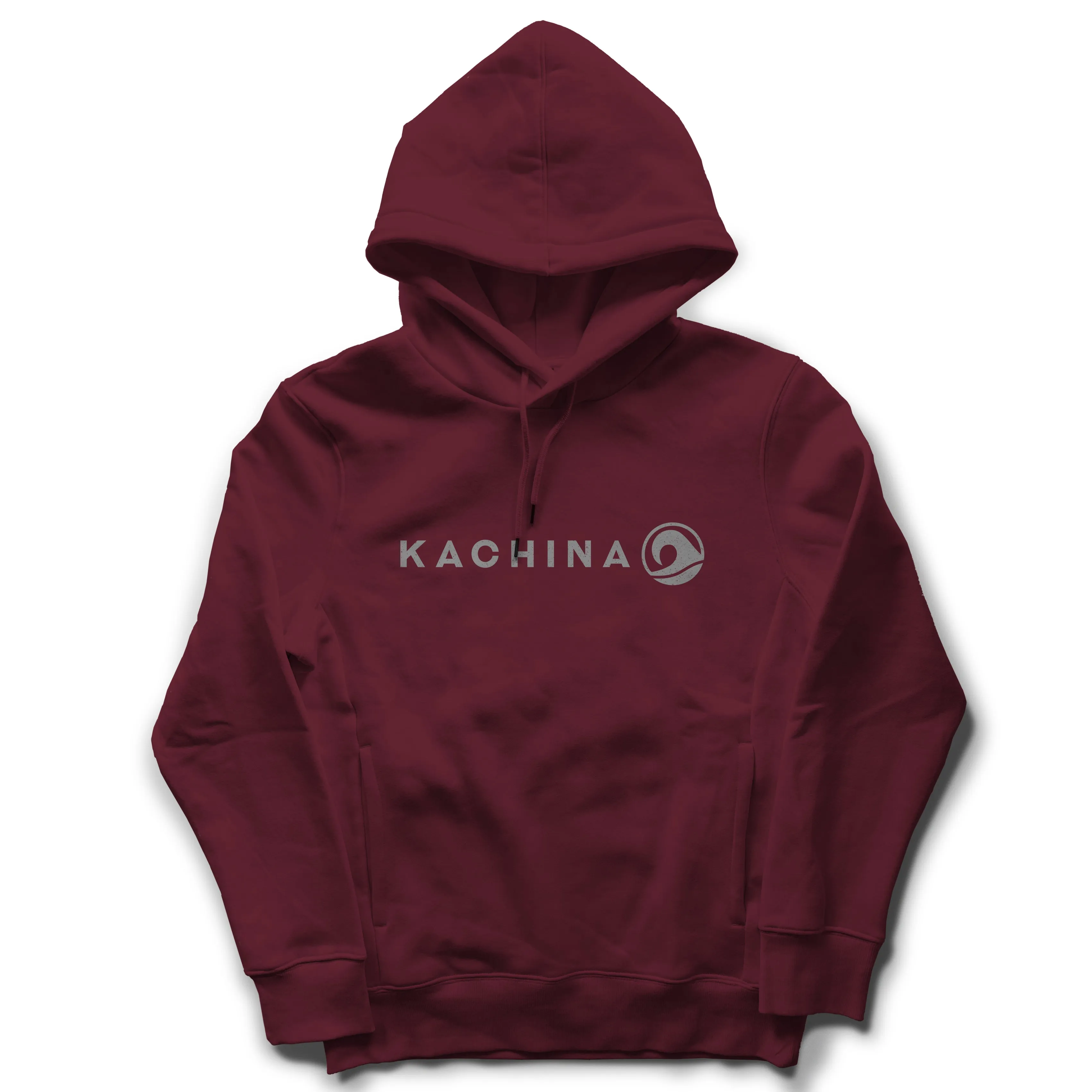 In Line Burgundy Hoodie