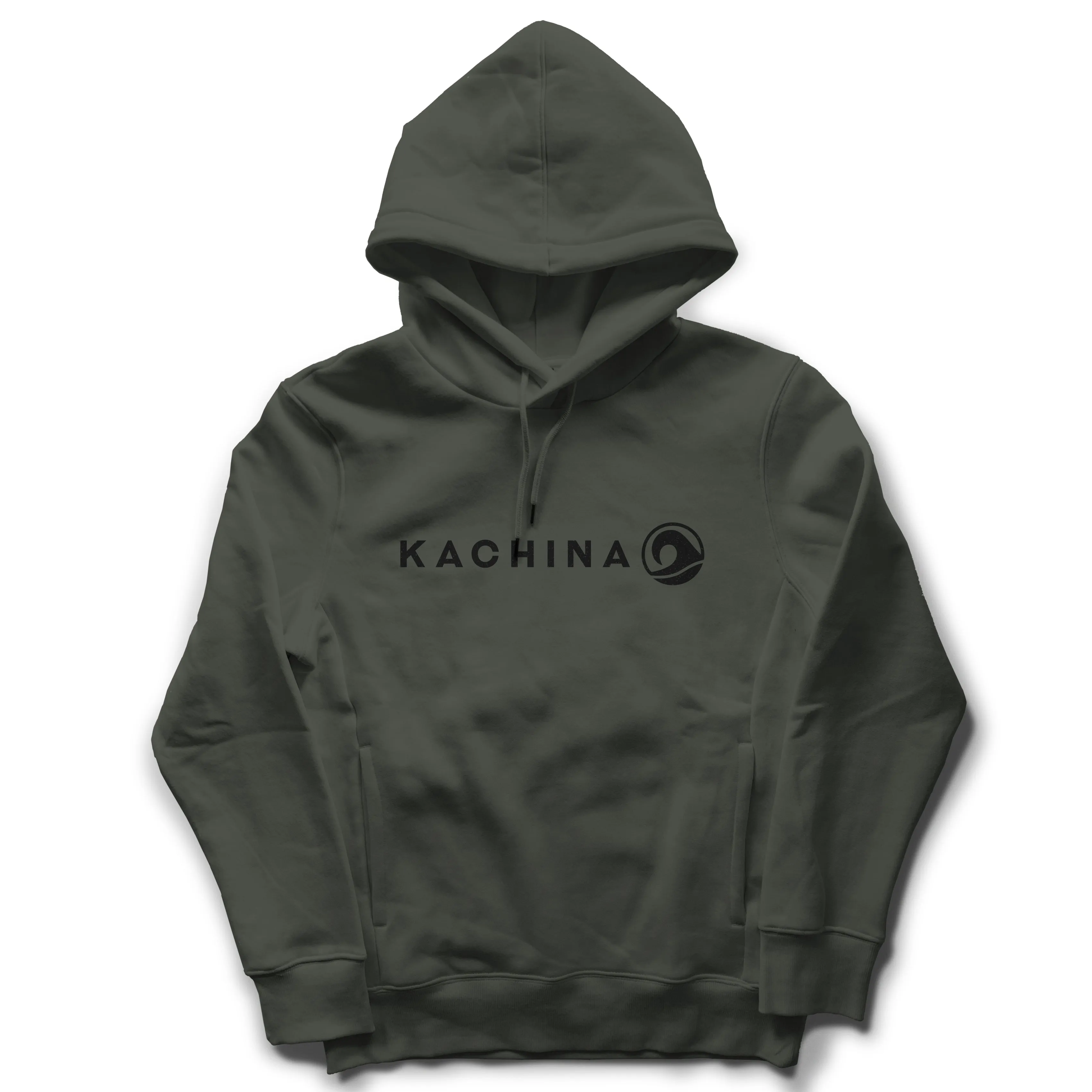 In Line Khaki Hoodie