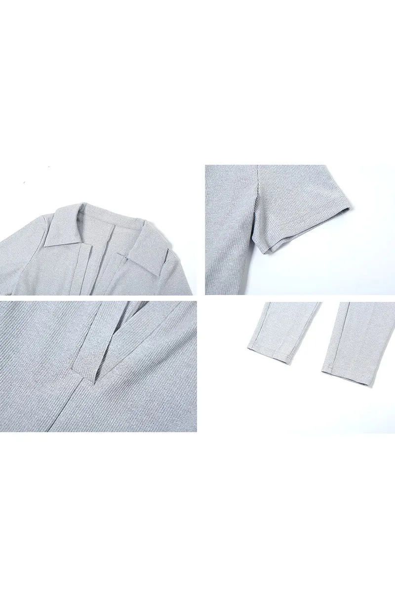JL0234 V neck Bodycon Jumpsuits