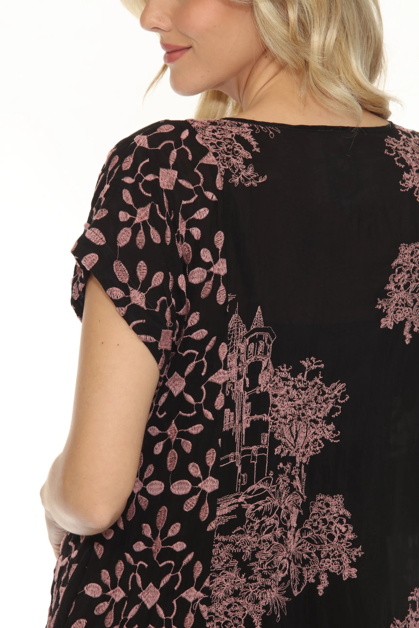 Johnny Was Dixie Dark Dream Merhawi Dress C35324B6