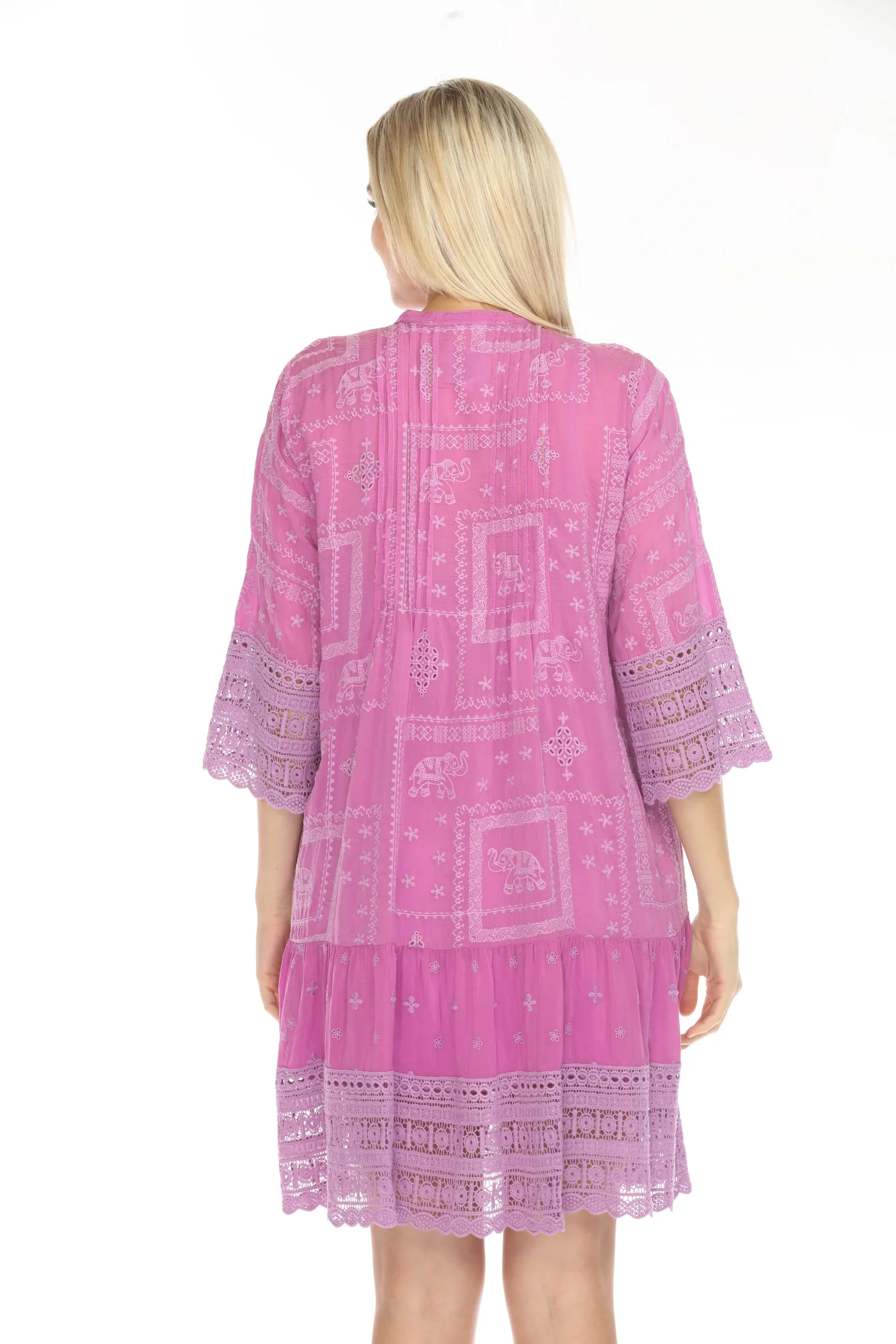 Johnny Was Eliyen Button-Down Shirt Dress C36124-E *