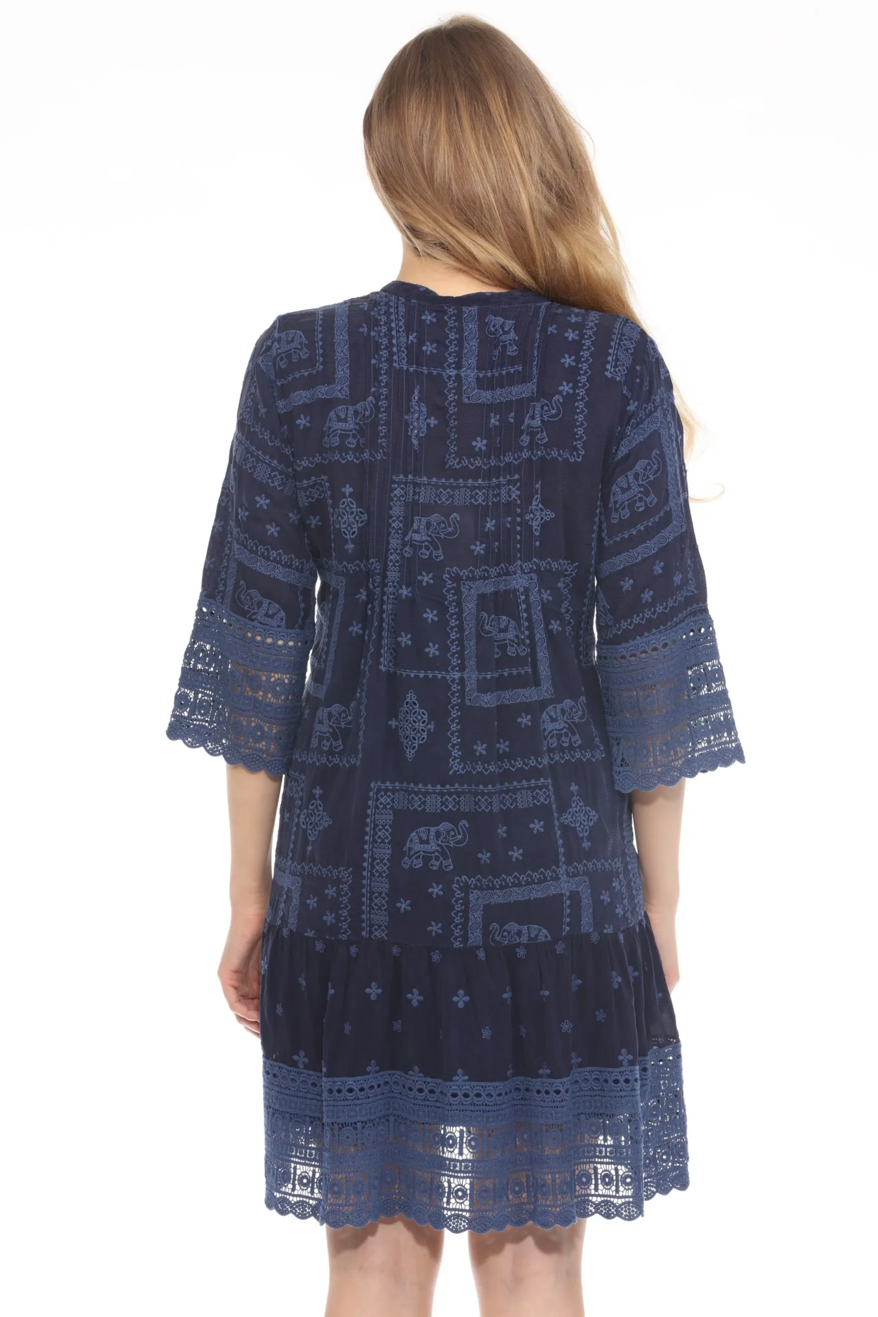 Johnny Was Eliyen Button-Down Shirt Dress C36124-E *