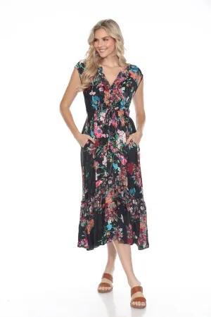 Johnny Was Oasis Kali Floral High Low Dress C39523A8
