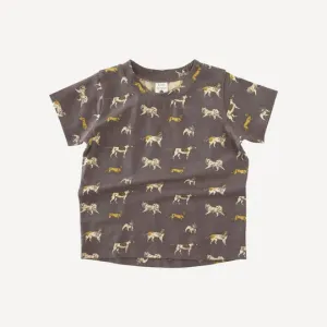 Kate Quinn - Short Sleeve Essential Boxy Topstitch Tee - Vintage Dogs